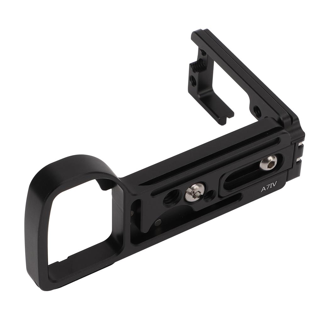 Metal Quick Release L Plate Bracket Hand Grip Handle for Sony A7M4 Mirrorless Camera
