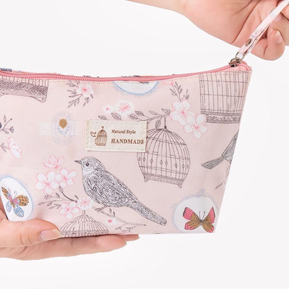 Pouch Zipper Travel Organizer Women Clutch Bag Korean Storage Bags Toiletry Handbag Cosmetic Bags