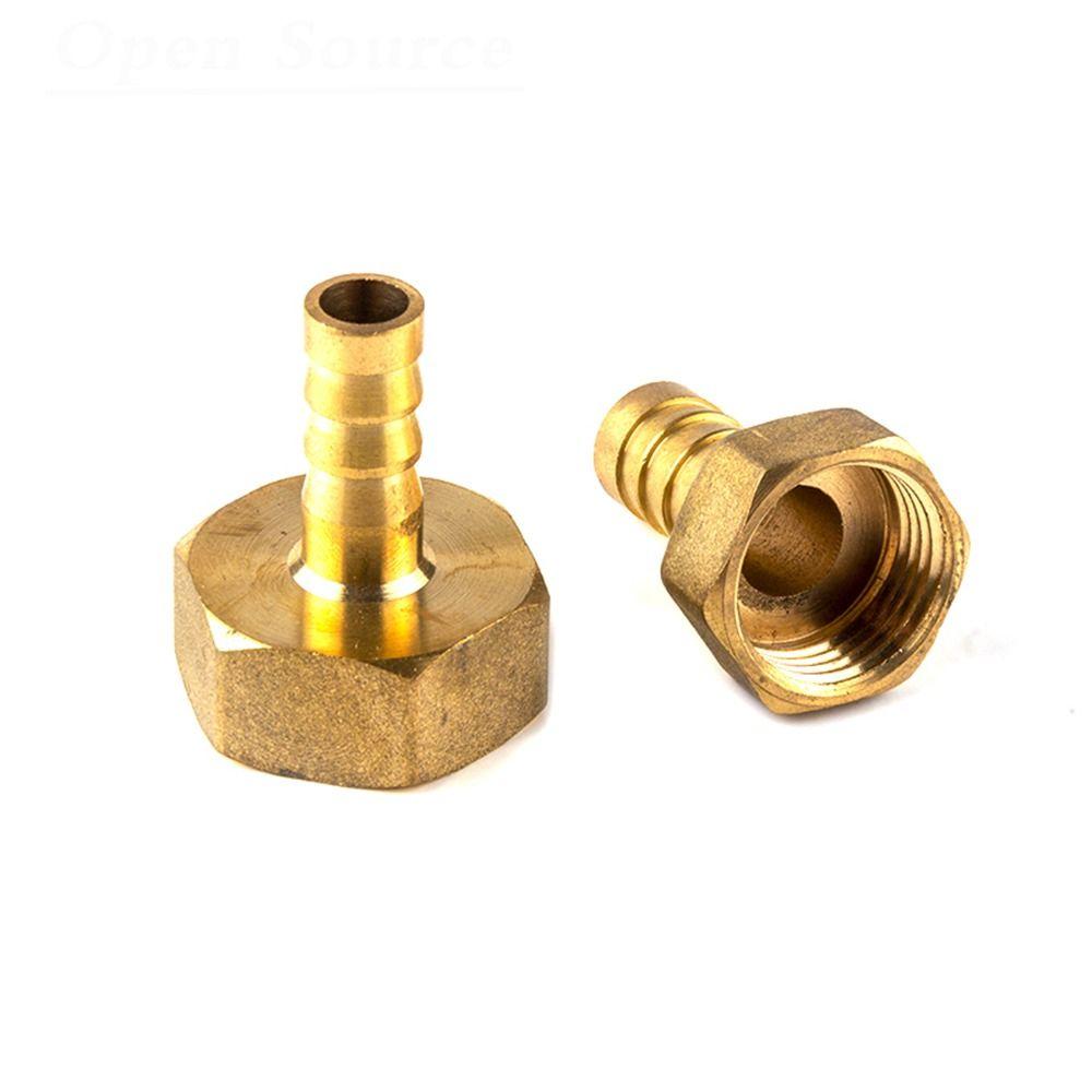 1/8" 1/4" 3/8" 1/2" Hose Barb Pipe Fitting Coupler Connector Adapter PCF Pipe Joint PU PE Tube