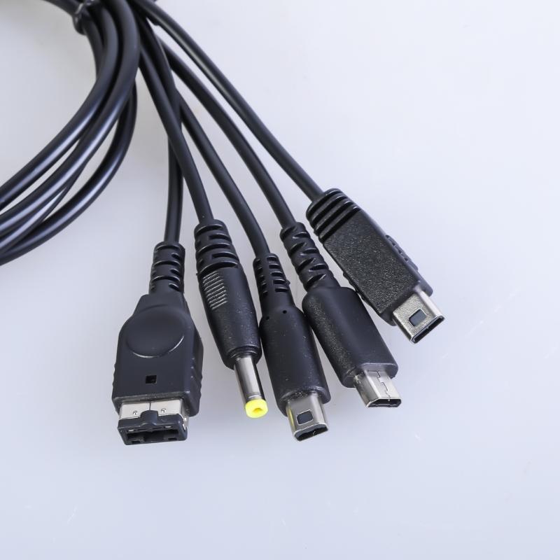 Универсальный USB-кабель-адаптер Type C 5-в-2, шнур питания, сменный кабель для зарядки игровых устройств