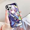 Чехол для телефона Genshin Impact Qiqi для iPhone 17 Air 16 15 14 13 12 Pro Max Plus Max Чехол-оболочка coque