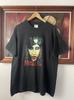 Marilyn Manson Винтажная 90-х Стиранный Черный Футболка Группы Рок Унисекс S5XL KH5921