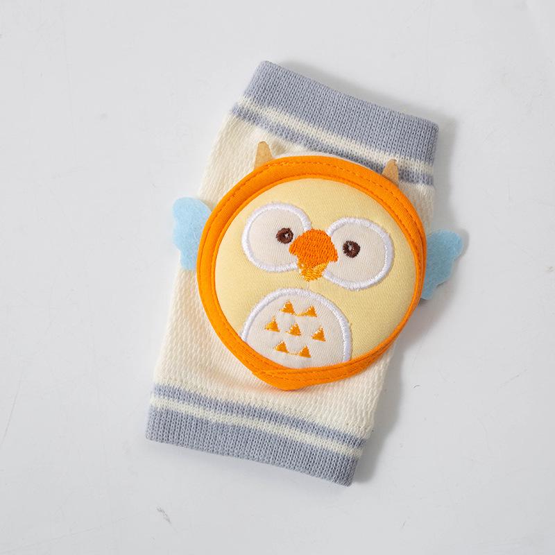 Дышащие наколенники с рисунком от падений для младенцев, малышей, мальчиков и девочек