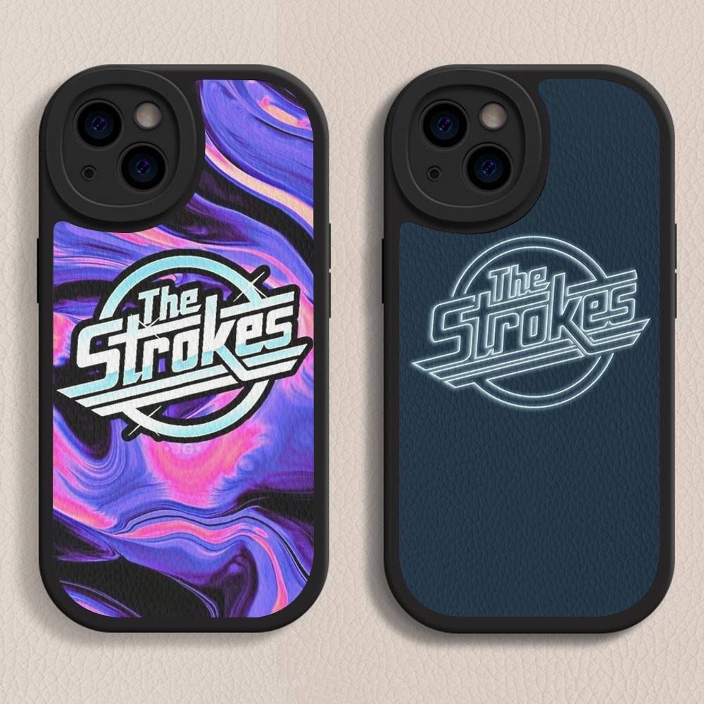 Классическая Известная Рок-группа The S-strokes Чехол для Телефона Жесткая Кожаная Для IPhone 16 15 14 13 12 Mini 11 14 Pro Max Xs X Xr Plus Fundas