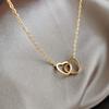 Heart Pendant Necklace For Girls Women Sweater Neck Chain Necklaces Cute Chokers Jewelry
