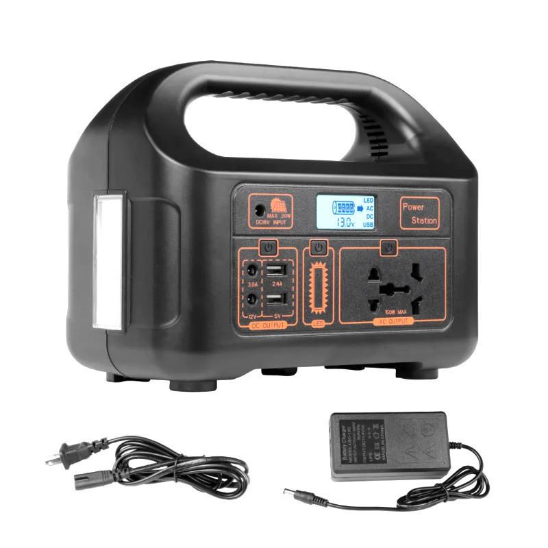150W Solar Camping Energy Storage Power Supply Outdoor Portable Inverter Household Emergency Mobile Charging Equipment