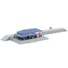 Rokuhan Z Gauge S047-1 Station Building Set, Blue