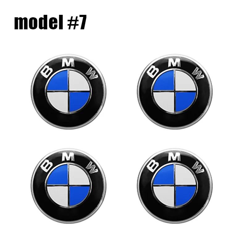 JKGN2 4pcs 56mm 60mm 65mm Car Wheel Center Hub Cap Sticker Badge For BMW M Performance E90 E92 F07 G30 G20 F34 F10 E71 F20 F40 E60 E70