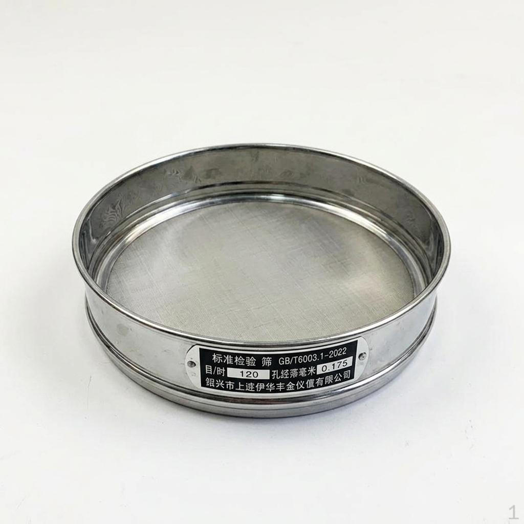 Test Sieve, 20cm Laboratory Particle Analysis Double Layer Lab Standard Sieve 10