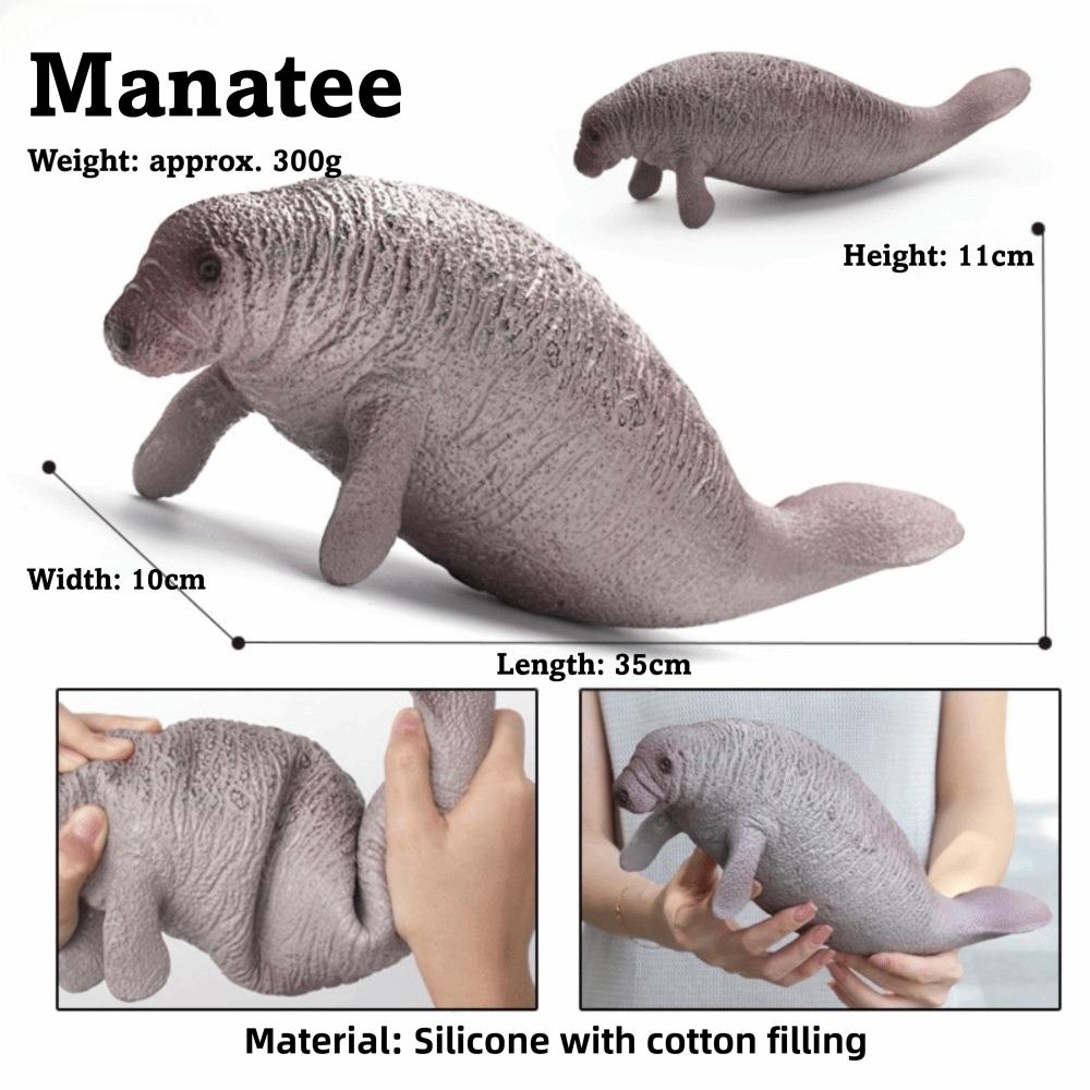 Large Size Ocean Animals Action Figures Great White Shark Model Ocean Animal Simulation