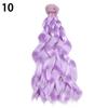 1PC Hot Synthetic Fiber 20cm Doll Wigs Wig Hair Long Straight DIY Dolls Accessories