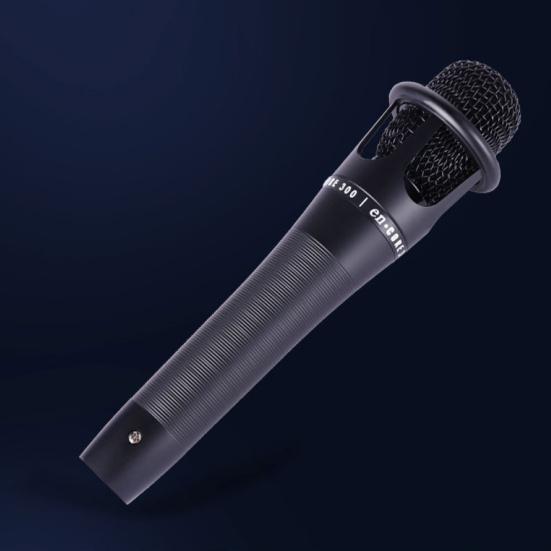 E300 Handheld Wired Condenser Microphone for Audio Broadcast Sound Recording