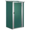 VidaXL Garden Shed Storage Hangar Storage Shelter Tool Shed Outdoor Storage House Green 118.5x97x209.5 150899