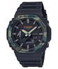 Мужские часы G-SHOCK из смолы, водостойкость 200 м, аналогово-цифровые, ударопрочные, кварцевые, GA-2100SU-1A