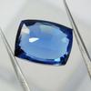 Natural Blue Tanzanite Loose Gemstone Cushion Cut 10 ct Tanzania for Jewelry Making and Crafts