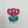 Fresh Little Flower Tulip Embroidery Patch Clothing Accessories Ins Colorful Cute Little Cherry Series Embroidery Cloth