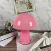 Nordic Ins Mushroom Table Lamp Living Room Sofa Bedroom Bedside Study Mushroom Table Lamp LED Stained Glass Table Lamp Art Deco