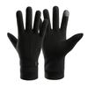 Man Outdoor Activity Gloves Winter Keep Warm Gloves Touch Screen Plus Velvet Inside Mens Gloves Trendy Simple Cold Protection