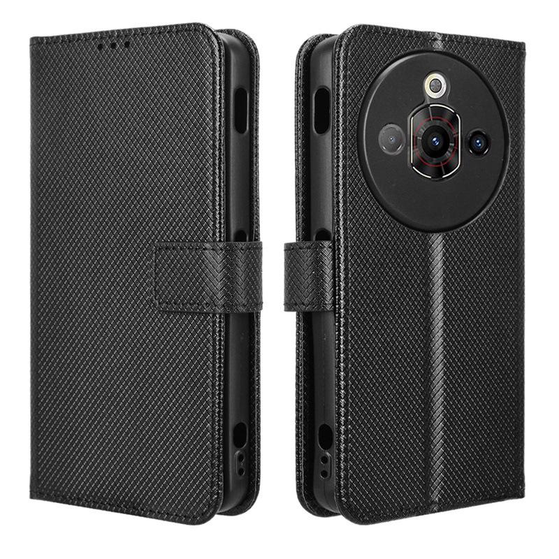 Флип-чехол для ZTE nubia Focus Pro Leather Case [Flip Vintage Leather] Ударопрочный прочный ретро-чехол для телефона