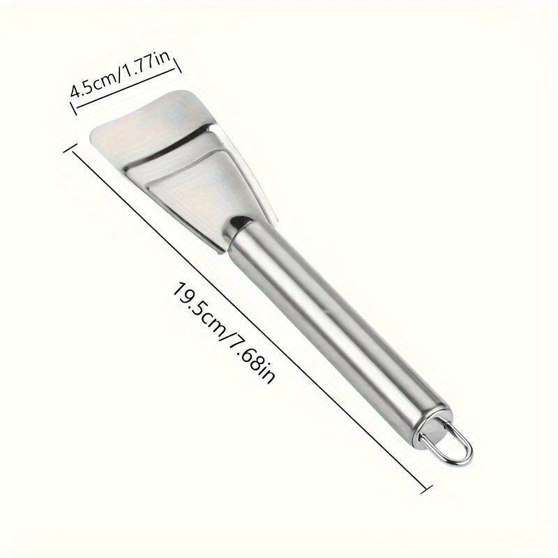 1 шт. Лопатка для удаления льда из нержавеющей стали, инструмент для чистки холодильника и дома, нескользящий инструмент, скребок для льда, лопатка для разморозки, кухонные инструменты для холодильника