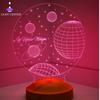 3D Customizable/ Space Themed Night Lamps Kids Cool Bedroom Lights Room Lamp for Bedroom Gift Box Desk Light