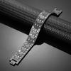 Pure Copper Bracelet for Men Vintage Magnetic Bracelets Wristband Adjustable Jewelry Gift