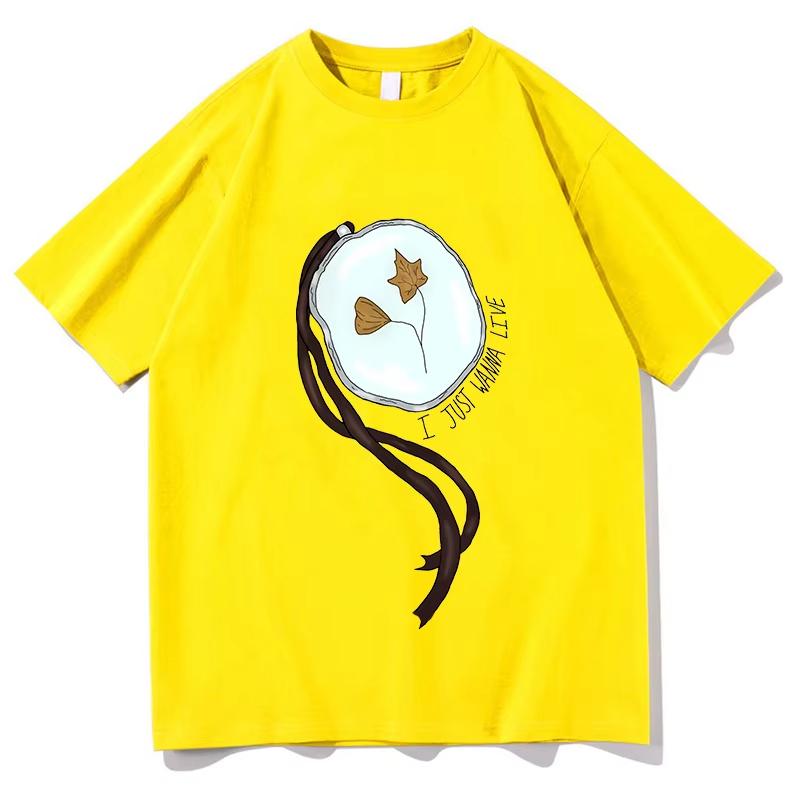 2026 Tee Iron Lung Print T-shirt Unisex Streetwear Women Loose Casual Pure Cotton Fashion O-neck Aesthetic T Shirts Short Sleeve