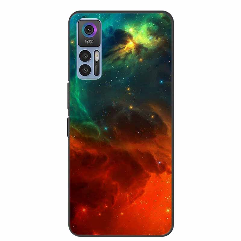 Для TCL 30 Plus Чехол Роскошный Мягкий Силиконовый Задний Чехол Чехол для Телефона для TCL 30 SE Чехол TCL 30 5G для TCL 30+ Защитный Чехол T676J Fundas