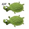 Crochet Lizard Coaster DIY Kit, Handmade Knitting Animal Crafts, Decorative Drink Mug Coffee Cup Mat for Adults, Beginner