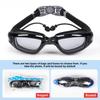 Swimming Goggles High-definition Male and Female Adult Anti Fog Electroplated Swimming Goggles with Integrated Earplugs