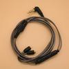 Кабель для наушников MMCX с регулятором громкости микрофона для Shure SE215 SE315 SE535