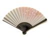 Киотский веер Веер «Сакура» Сделано в Японии Киотский бумажный веер Двусторонний ручной работы с японским узором Для женщин Для женщин