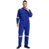 Mens Unisex Cotton Work Overalls One-piece Jumpsuit Dustproof Workshop Uniforms Dungarees Multi-pocket Coveralls Work Wear