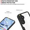 Защитный чехол для телефона 360 на все тело для Samsung Galaxy A51 A52 A52S A53 A54 A55 A56 Прозрачная PC+TPU Противоударная бамперная крышка