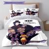 LN Six Saga Bedding Quilt Set Quilt Cover Pillowcase Home Decoration Birthday Gift (1 * duvet cover + 2 * pillowcase, without core)