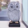 17.78 Cm Owl Polyresin Showpiece Home Decor Tabletop Statue for Living Room, Study Desk and Office Owl On Base