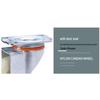 Huihuang Yongwei Nylon Swivel Brake Caster Wheel