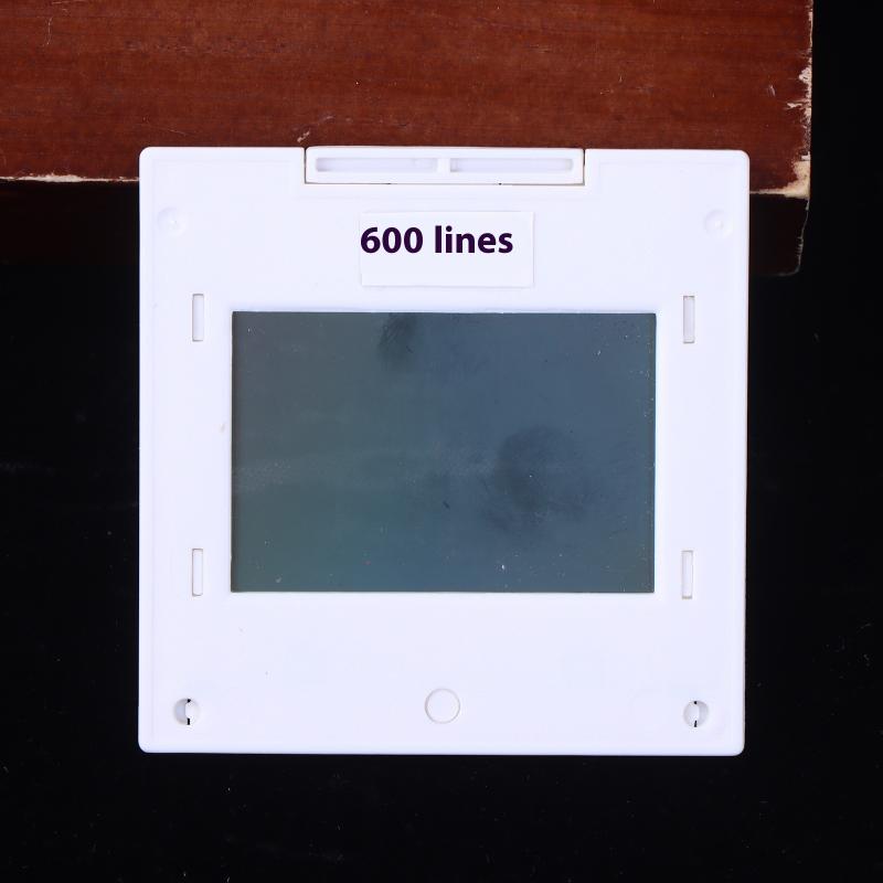 100/600/1200/1600 L/mm PET Transmission Diffraction Grating, Precision Optical Element for Spectroscopy & Physics Teaching