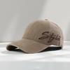 New Street Wind Side Letter Embroidery Baseball Cap Female Versatile Cap Male Couple Trendy Brand