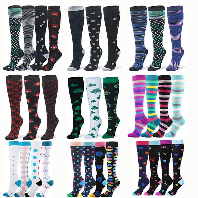 Compression Socks 20-30 mmHg - Men & Women - Running, Nurses, Shin Splints, Flight, Travel