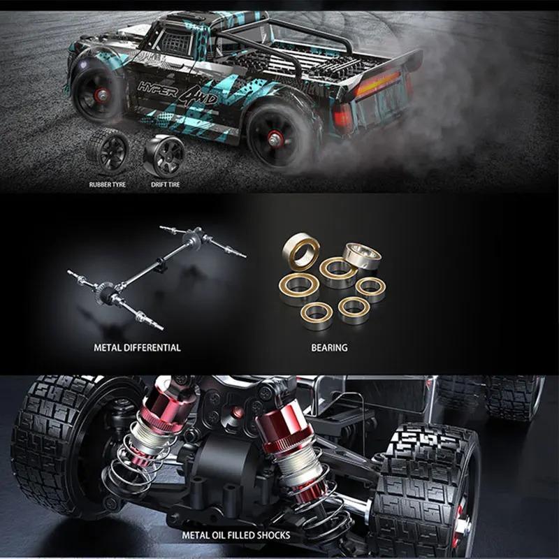 Hyper Go MJX 14301 14302 14303 114 4WD Радиоуправляемая машина 65 км/ч Бесколлекторная 2.4G Пульт Дистанционного Управления Внедорожник Высокоскоростные Радиоуправляемые Машины Грузовик Игрушка