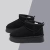 Popular snow boots women's winter velvet new winter large cotton shoes thick sole heightening short boots wear bread shoes