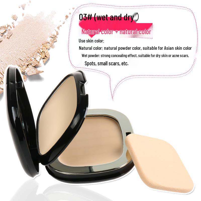 Пудра Yabang Light & Flawless с двойным слоем: Консилер, Контроль жирности, Водостойкий, Стойкий, Сухое/Влажное нанесение, Тональная основа, Пудра для коррекции и закрепления макияжа.