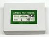 AXISCO Fly Hooks AFB Fishing Hooks (100-Pack) 2546-#2