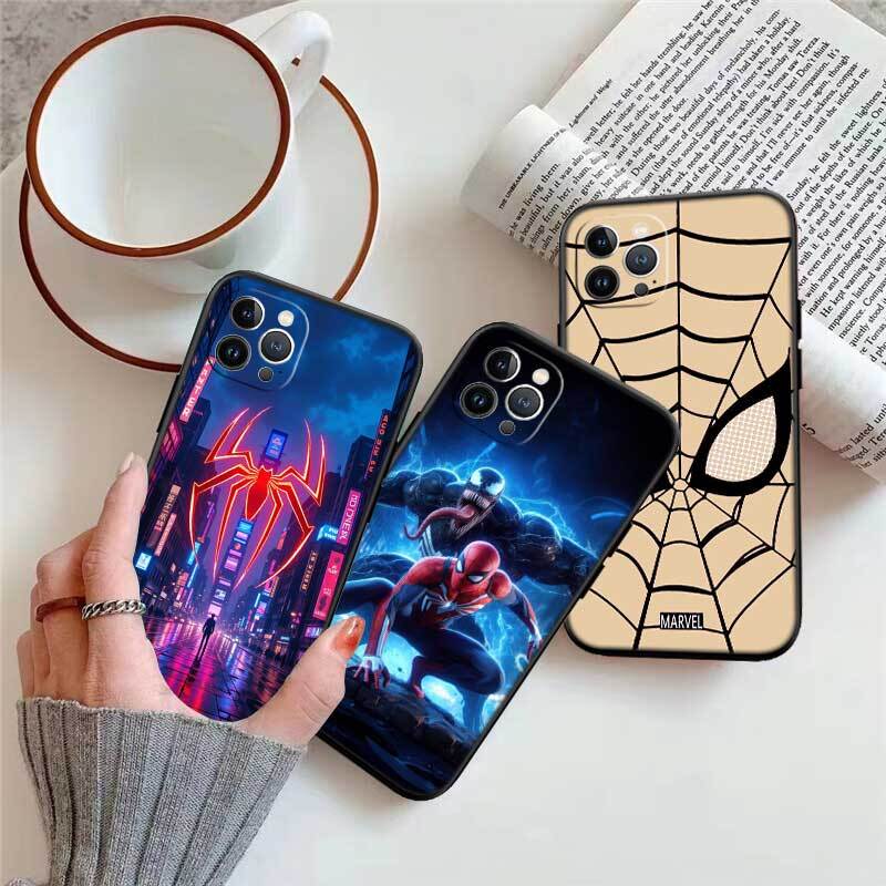 Marvel Spiderman Phone Case for Redmi Note 12 12S 12C 13 13C 13R 14 14S 14R 14C 11A 13X A3 A3X A4 A5 Pro Max Plus