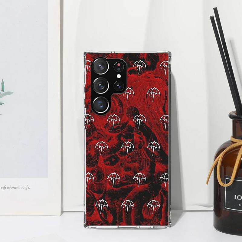 Чехол для телефона Bring Me The Horizons для Samsung Galaxy S25 S24 S23 S22 Ultra S21 FE S20 Plus S10 + S10E Арт Fundas Задняя крышка S24 S