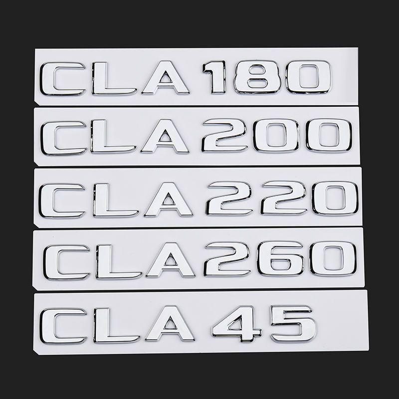 Значок и декоративная наклейка для автомобиля Mercedes CLA для CLA260, CLA200, CLA45, CLA220, AMG.