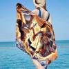 Egyptian Love Story Beach Towel, Super Soft Microfiber, Gift for Her/Him, Birthday, for Pool, Beach, Travel, Home Decor Fan gifts