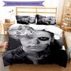 3pcs Evan Peters pattern bedding set duvet cover set includes duvet cover &pillowcases, perfect all season bedroom decoration & gift