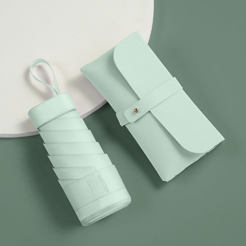 Карманный зонт Долговечность Конструкции из железного волокна УФ-зонт от солнца Дождевые зонты для активного отдыха и поездок на работу